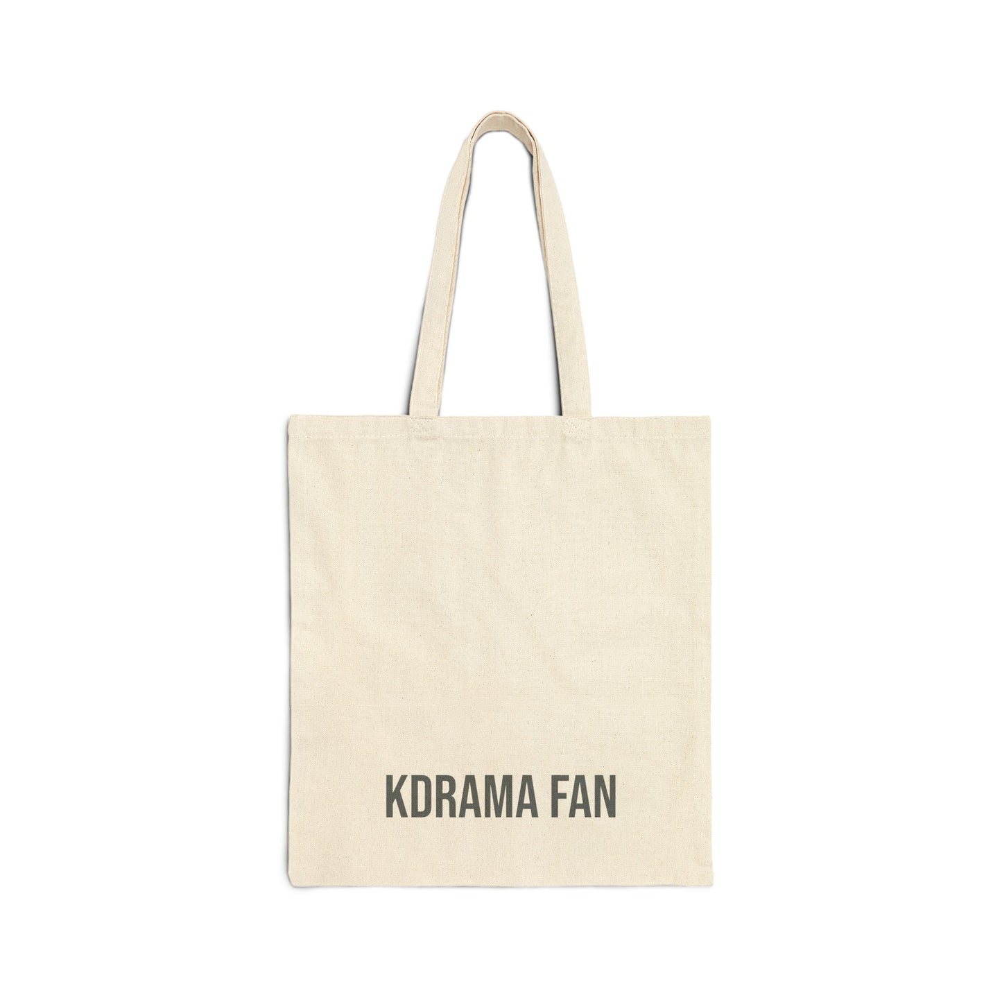 The Kdrama Fan Canvas Tote