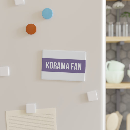 The Kdrama Fan Magnet, Purple