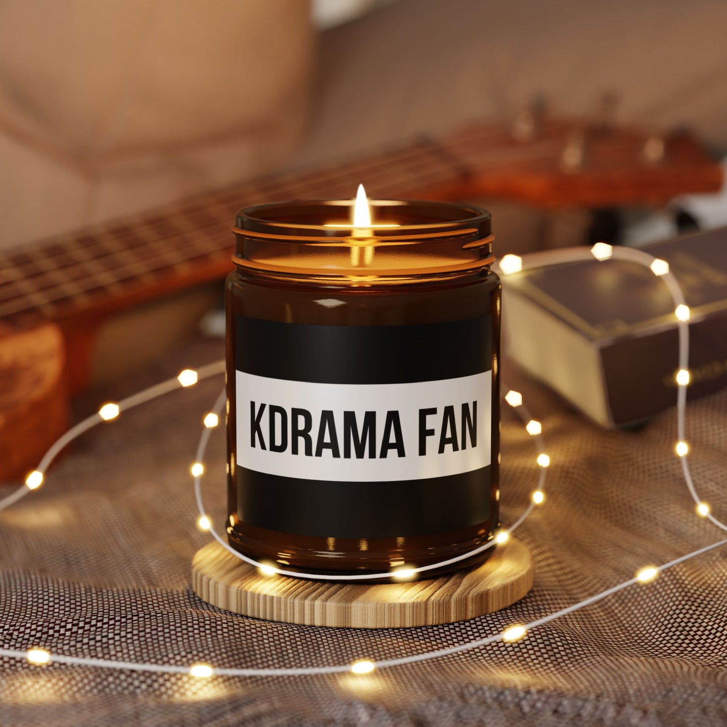 The Kdrama Fan Mood Scented Soy Candle