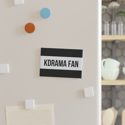 The Kdrama Fan Magnet, Black