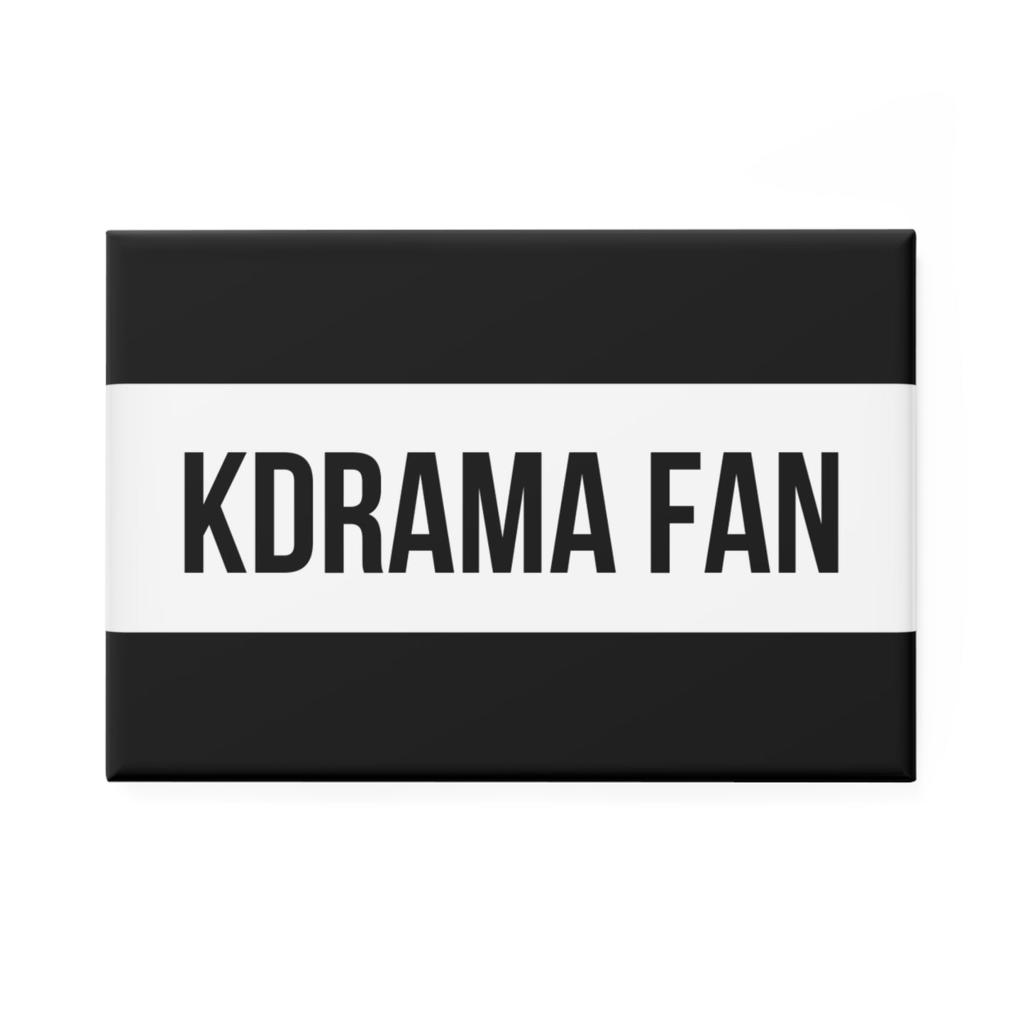 The Kdrama Fan Magnet, Black