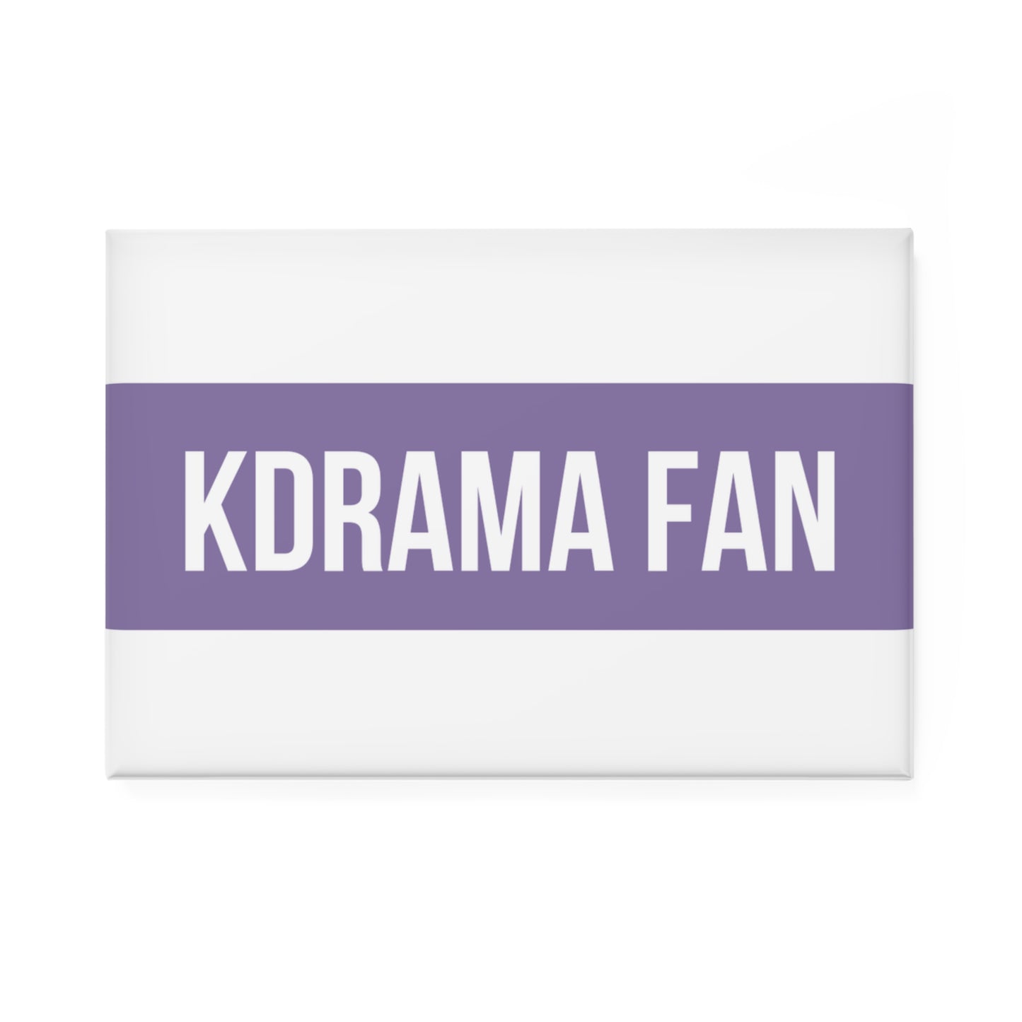 The Kdrama Fan Magnet, Purple