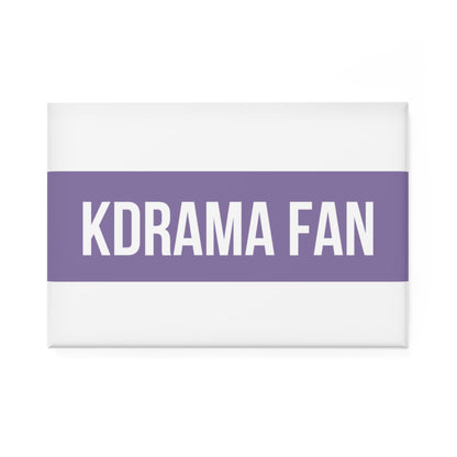 The Kdrama Fan Magnet, Purple